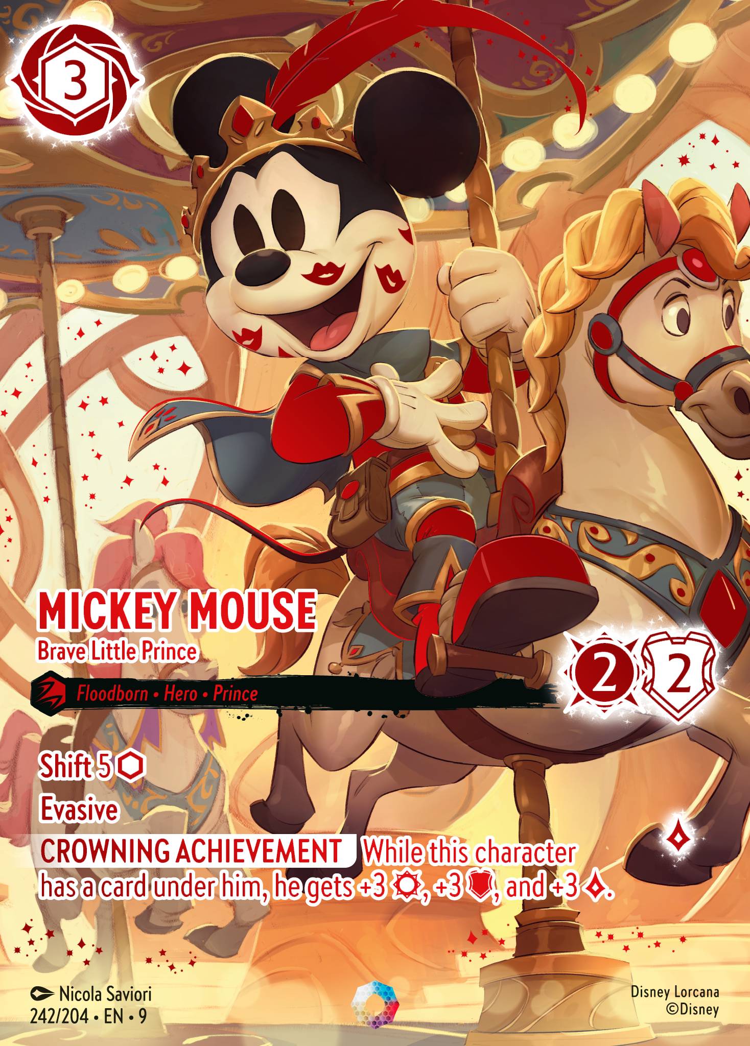 Mickey Mouse - Brave Little Prince (Iconic)